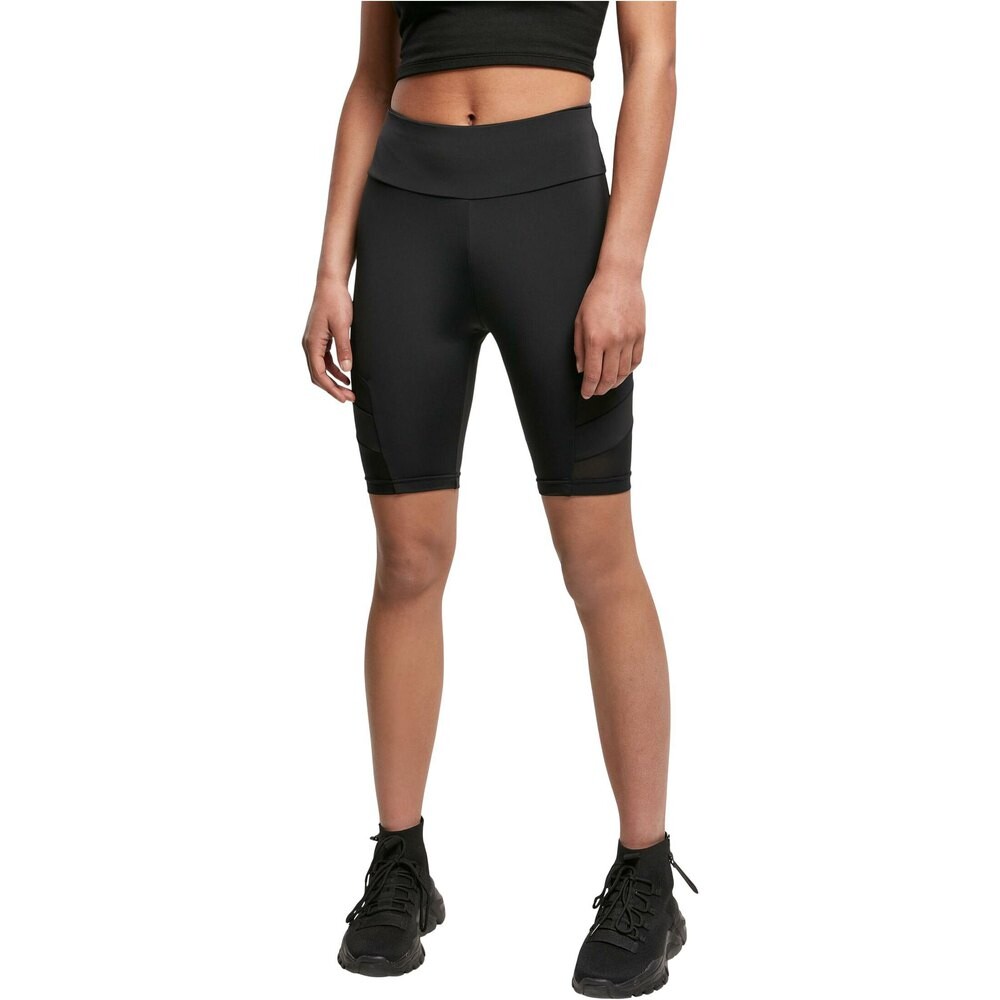 

Шорты Urban Classics High Waist Tech Mesh, черный