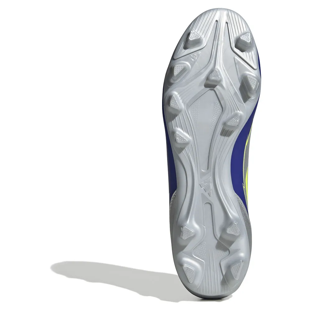 Футбольные бутсы adidas F50 Club Messi FG/MG, серебряный — фото 2