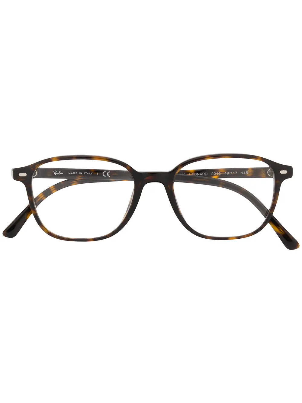 

Очки Leonard в квадратной оправе Ray-Ban, коричневый