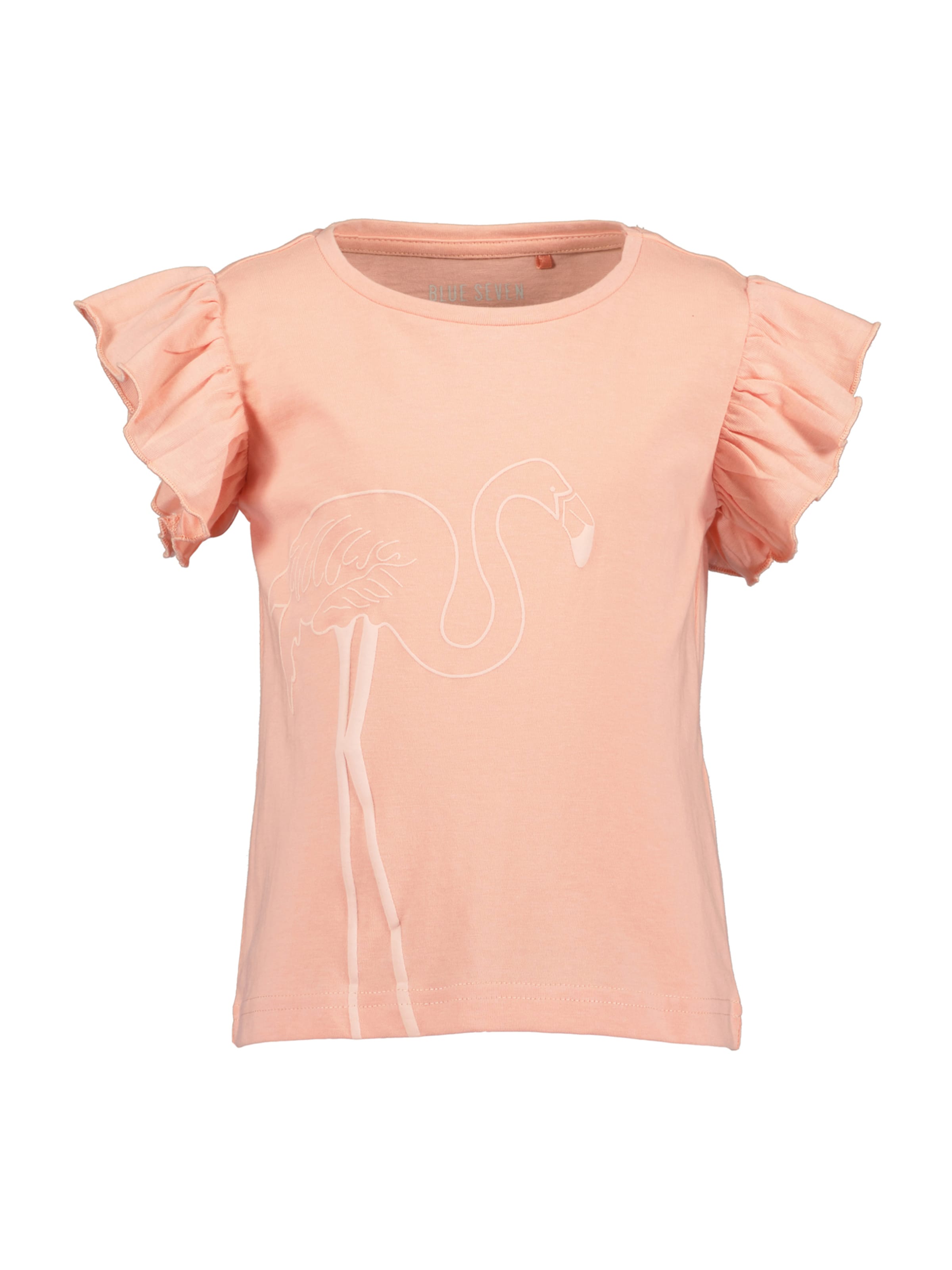 

BLUE SEVEN Футболка в цвете абрикос, лосось