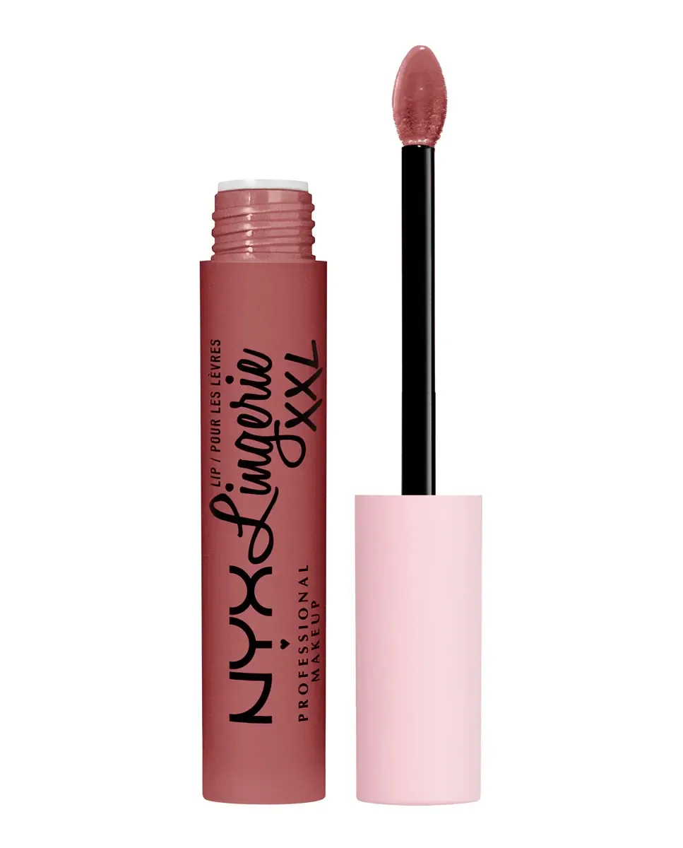 Жидкая губная помада Lip Lingerie XXL Nyx Professional Makeup, Stripd Down — фото 3