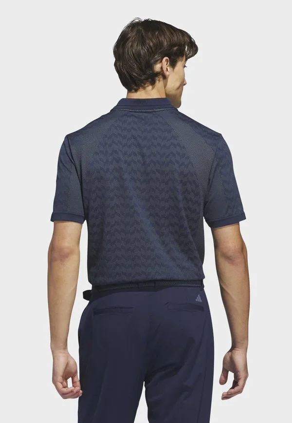 Бесшовная рубашка поло ultimate365 tour Adidas Golf, Collegiate Navy Sage — фото 3