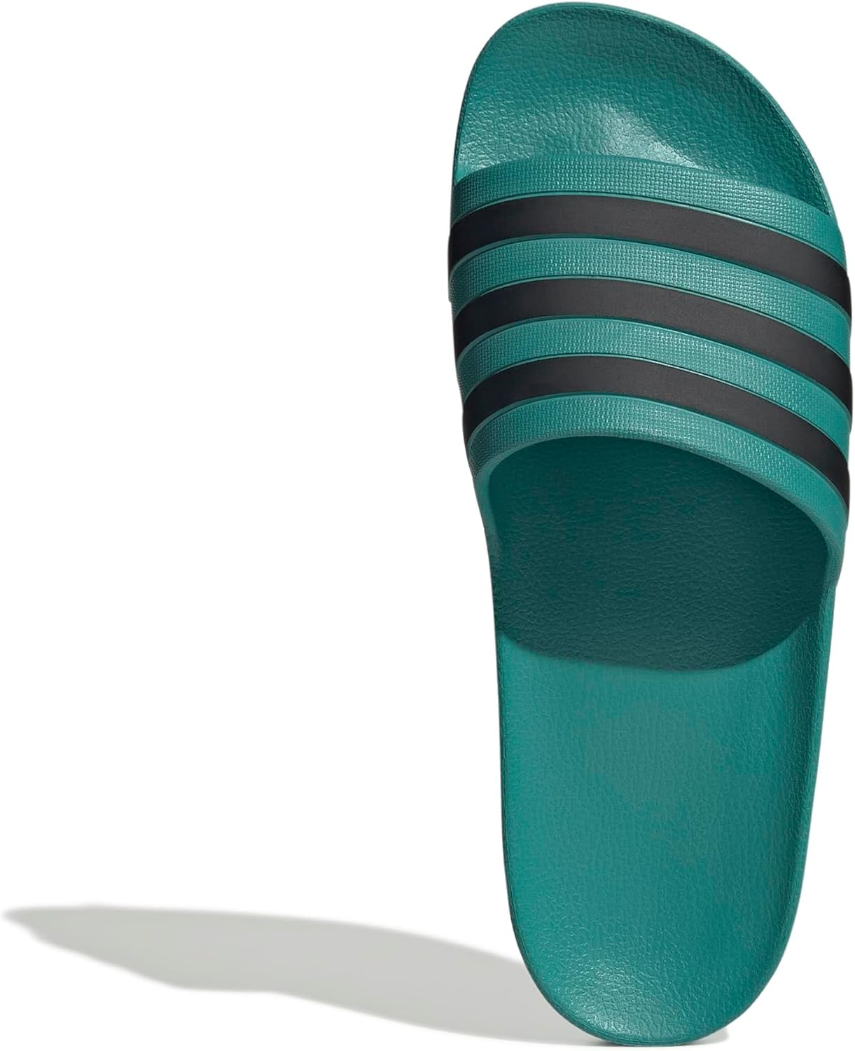 Сандалии adidas Adilette Aqua для взрослых, унисекс, черный/бирюзовый — фото 2