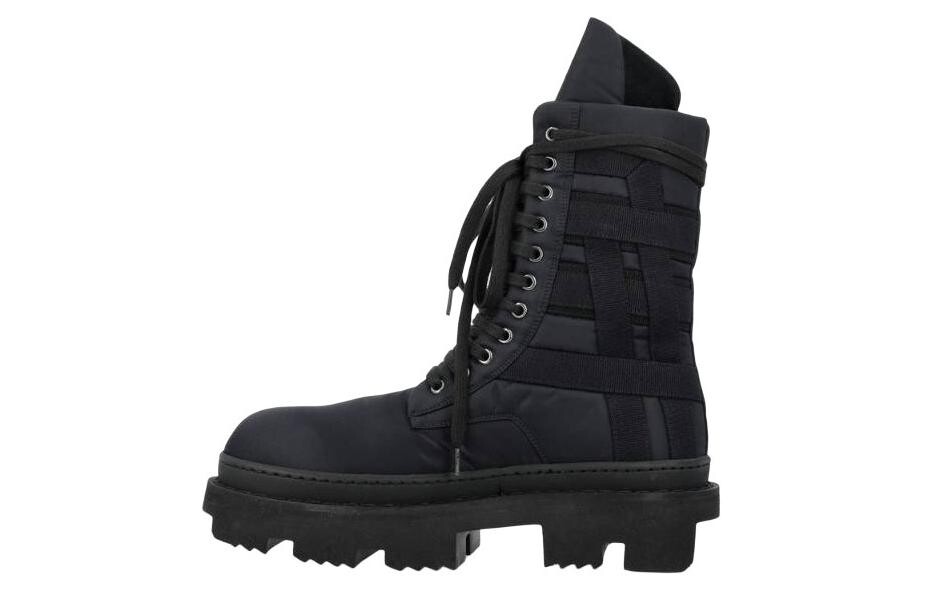 

Армейские ботинки Megatooth на шнуровке Rick Owens Drkshdw