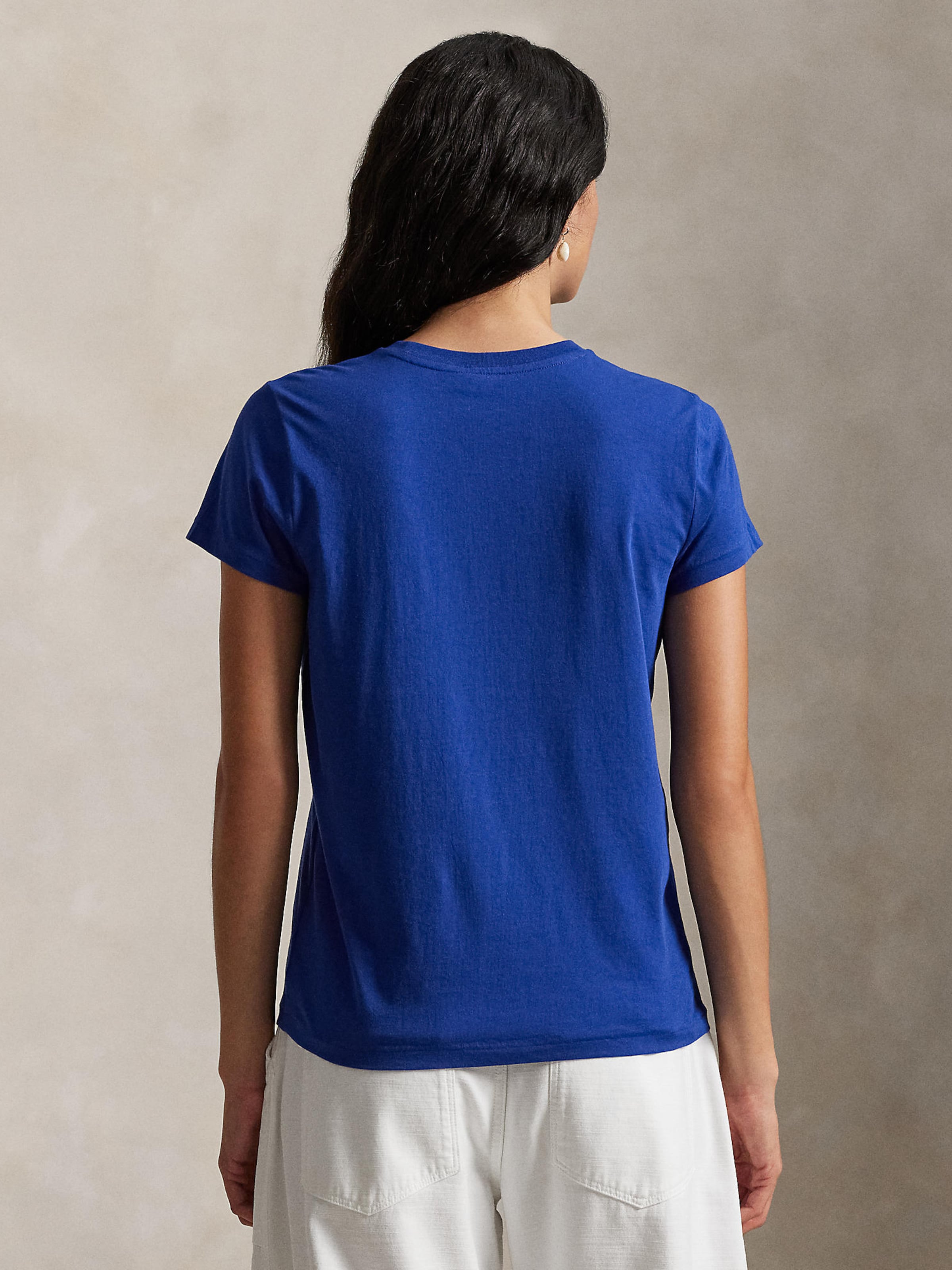 Polo Ralph Lauren Футболка в королевском синем цвете — фото 3