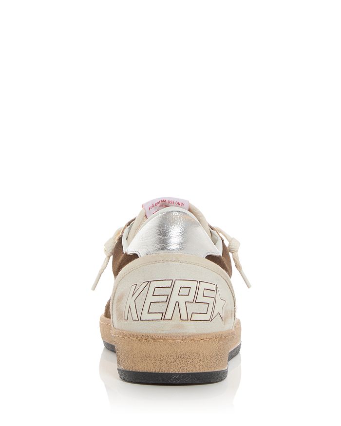 Унисекс кроссовки Ball Star Low Top Golden Goose, красный — фото 3