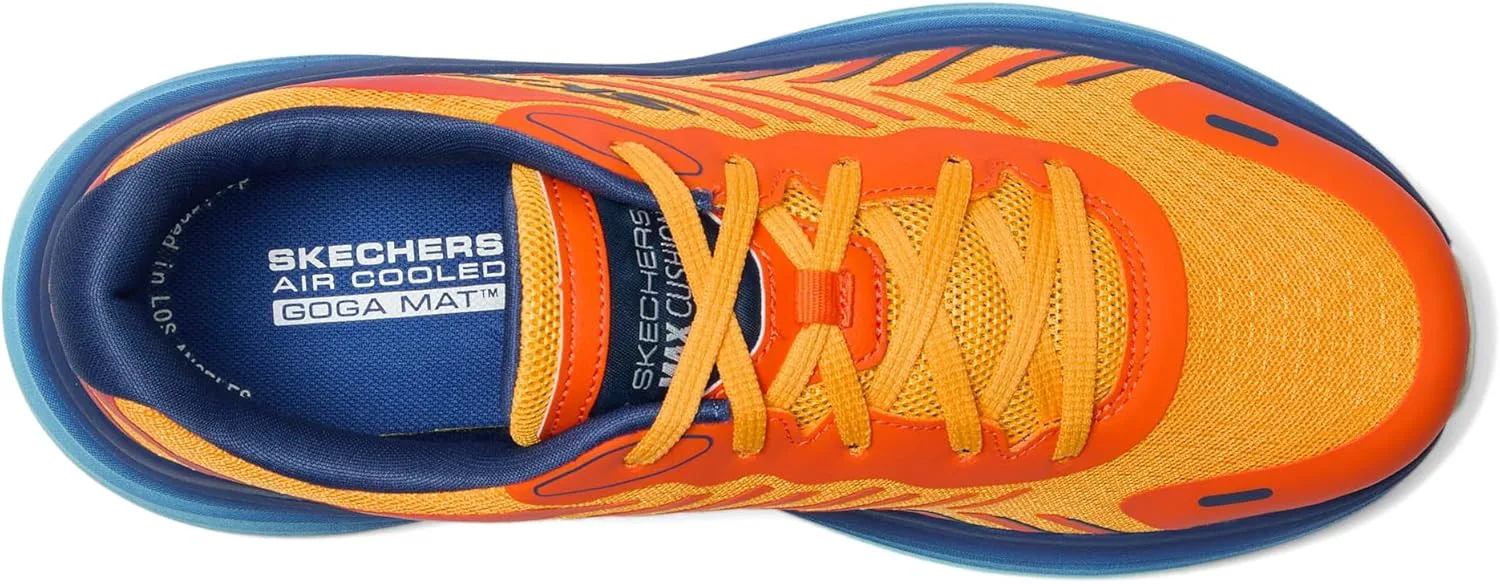 Мужские кроссовки Skechers Max Cushioning Endeavour Centripetal, оранжевый — фото 3