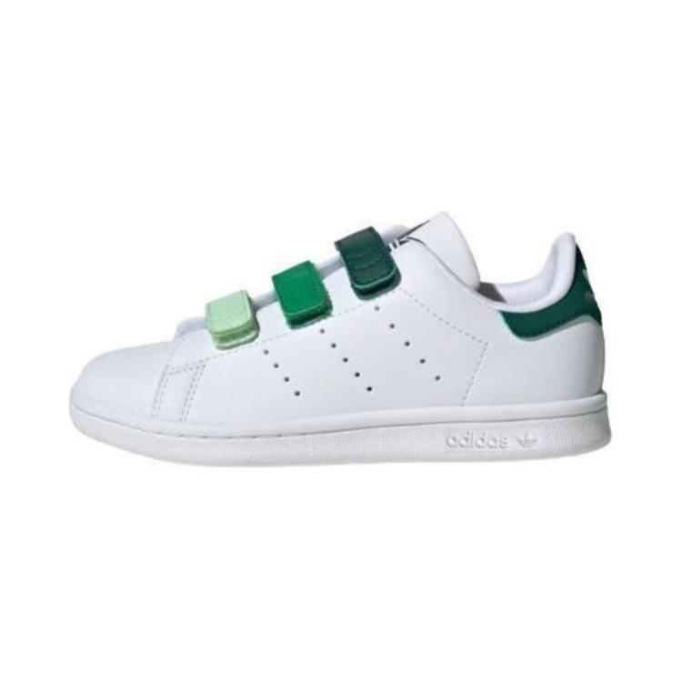 

Кроссовки Adidas Stan Smith Comfort Closure Cloud White Collegiate Green PS, зеленый