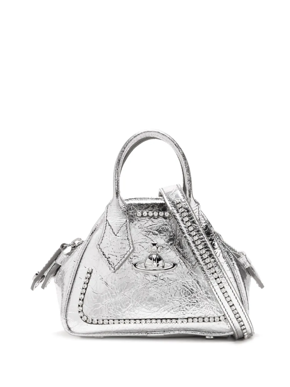 

Сумка-сэтчел Yasmine Vivienne Westwood, серебяный