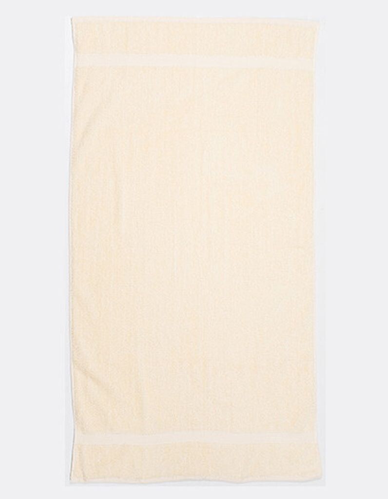 

Полотенце хлопковое 30 х 50 см – коричневое Towel City, белый