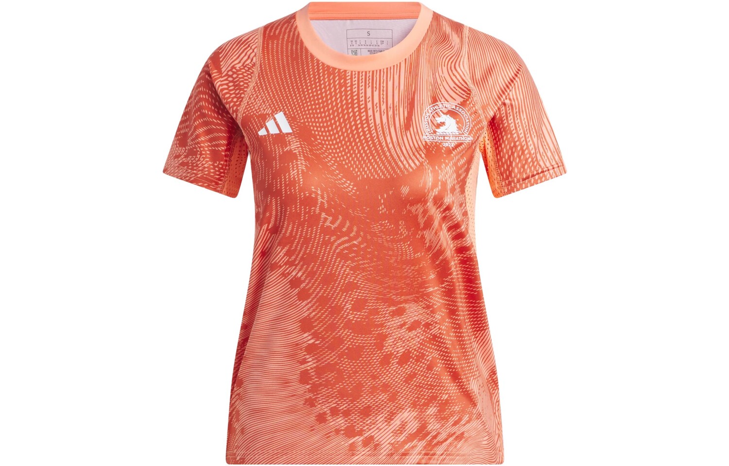 

Футболка женская коралловая Adidas