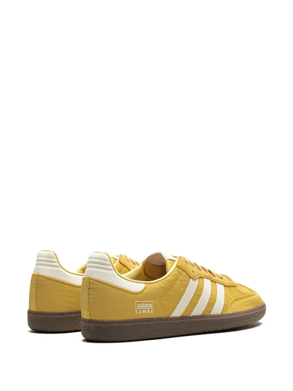 Кроссовки Samba OG Reflective Nylon Oat Adidas, желтый — фото 3