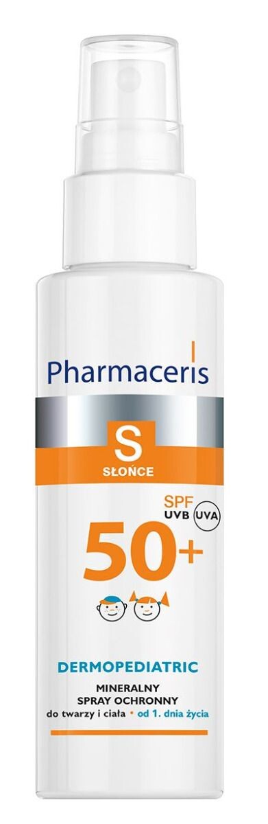 

Pharmaceris S Dermopediatric SPF50+ защитный спрей для детей, 100 ml