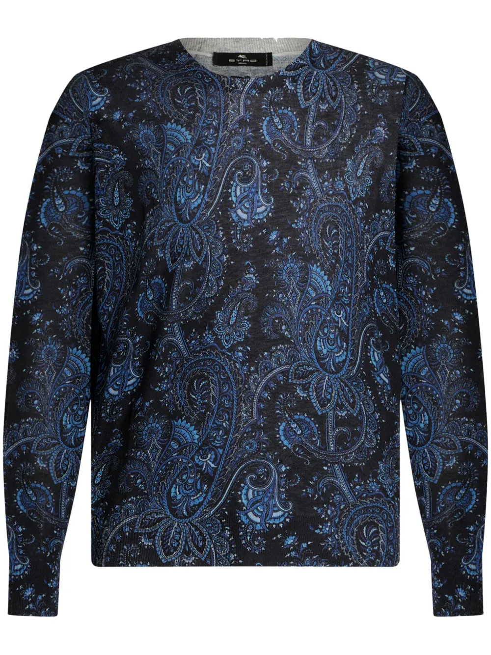 

Джемпер с узором пейсли ETRO, синий