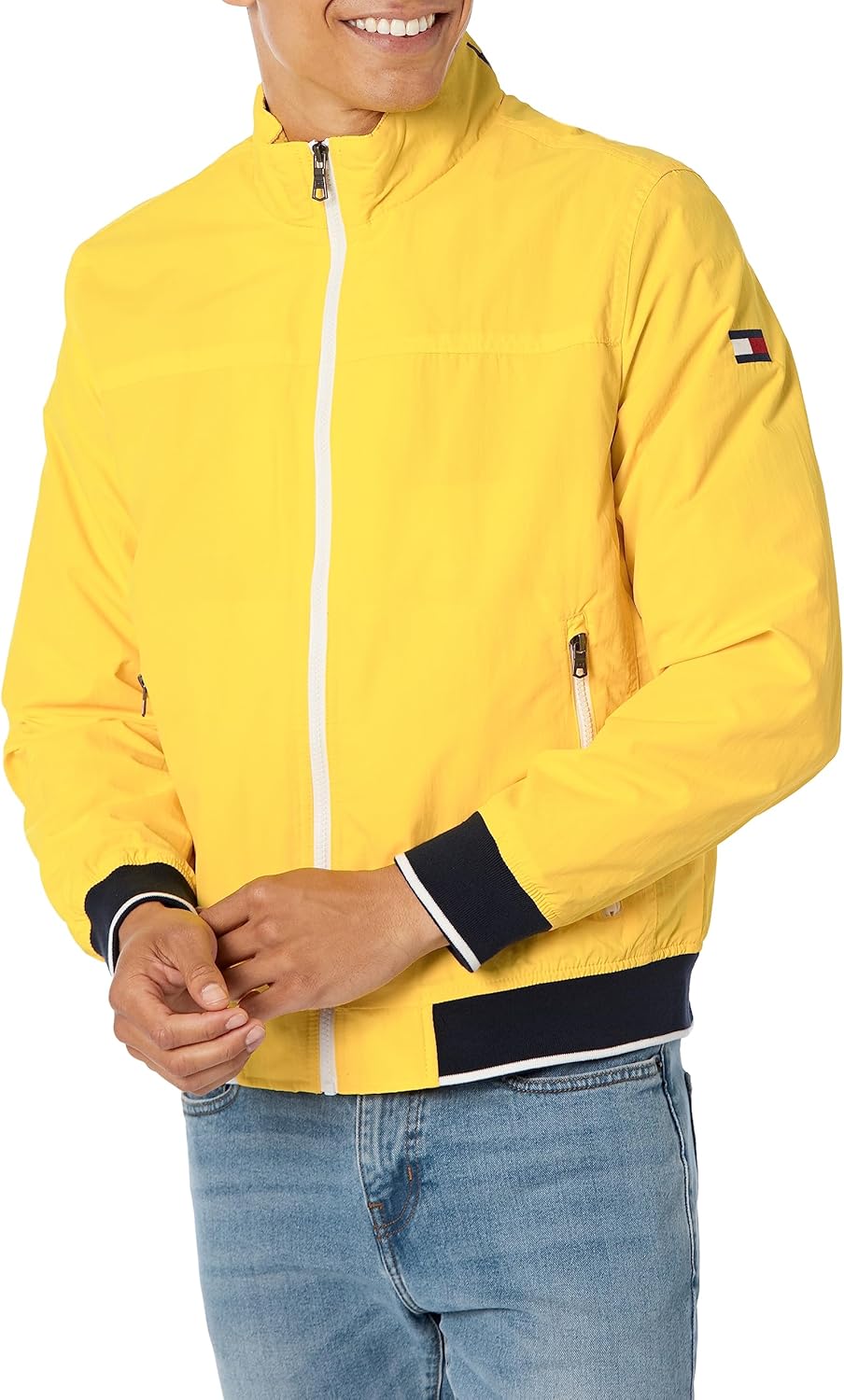 

Мужская куртка-бомбер для яхтинга Tommy Hilfiger, Cyber Yellow