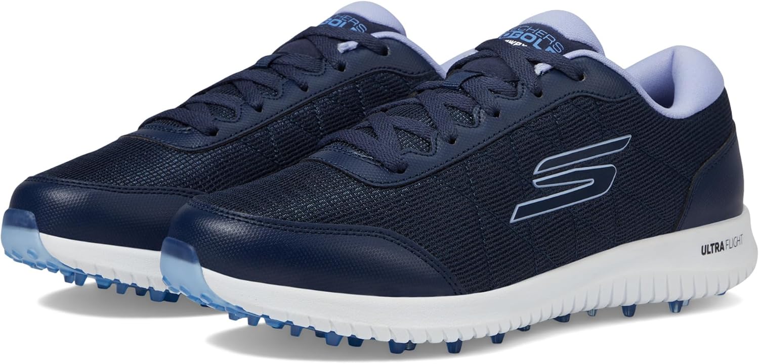 

Женские гольф-туфли Skechers Max Fairway 4 без шипов, синий/фиолетовый/темно-синий