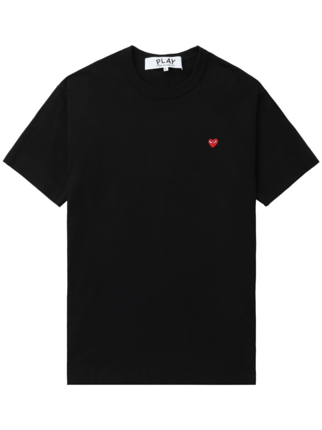 

Comme Des Garçons Play футболка с логотипом, черный