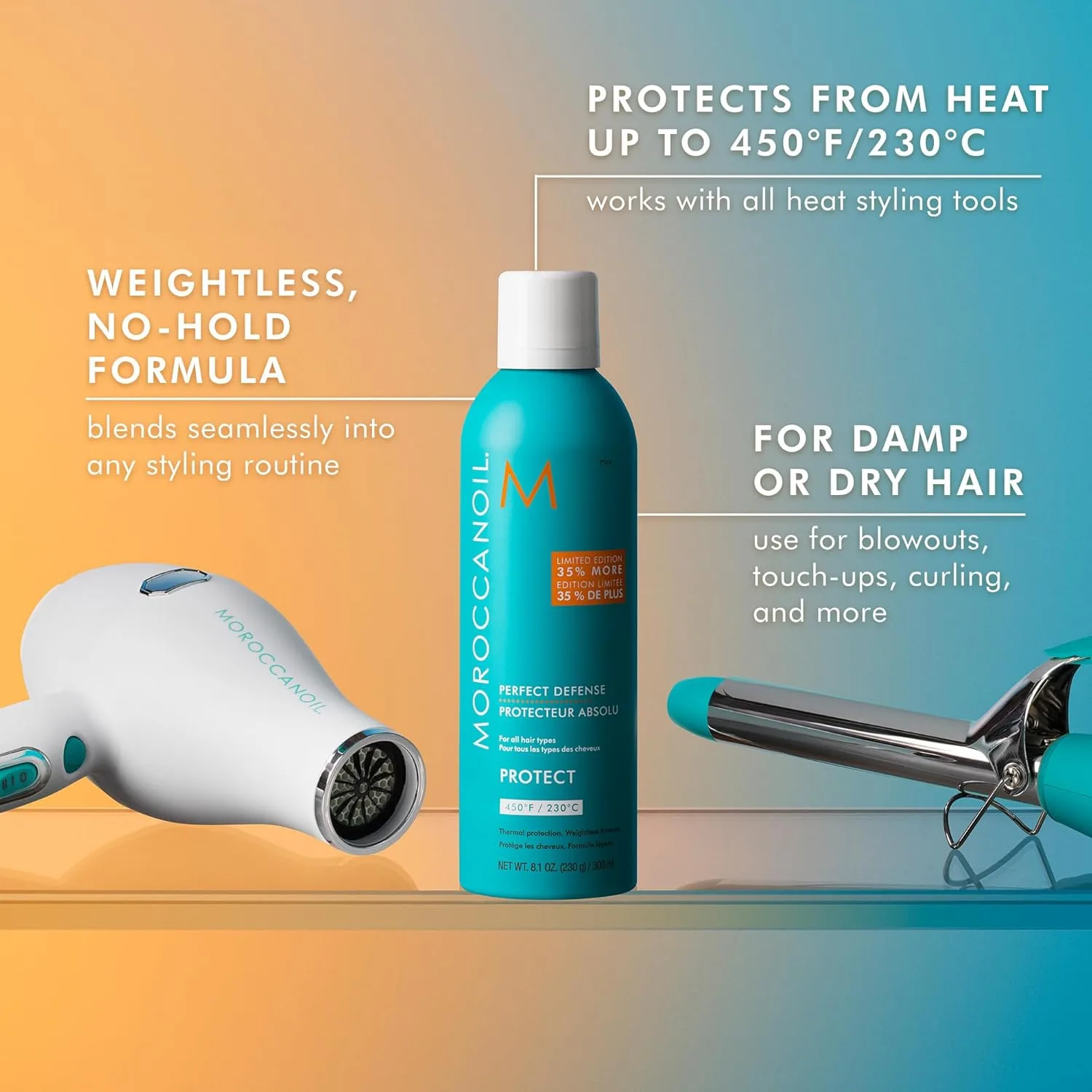 Термозащитное средство Moroccanoil Jumbo Perfect Defense — фото 4