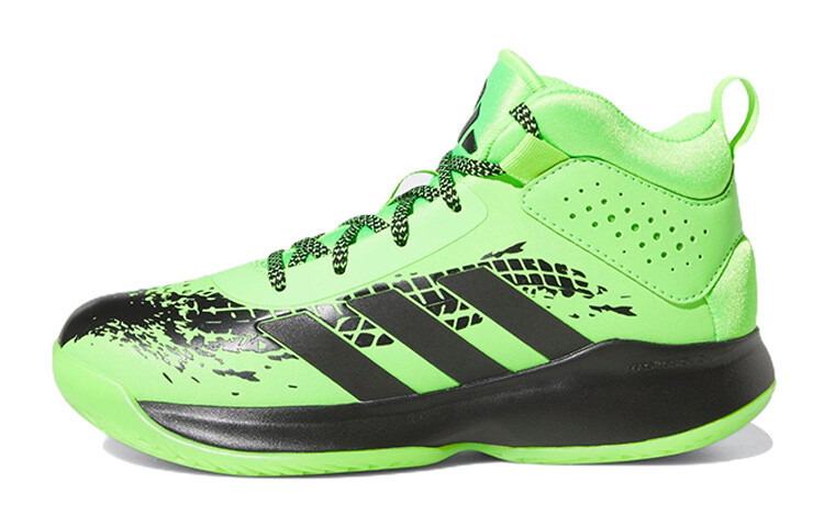 

Кроссовки для баскетбола Cross Em Up 5 Kids, средние, зеленые/черные Adidas