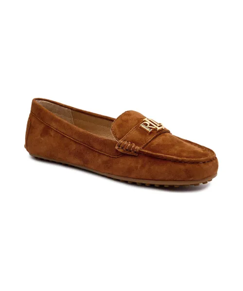 Кожаные лоферы Barnsbury Lauren Ralph Lauren, коричневый