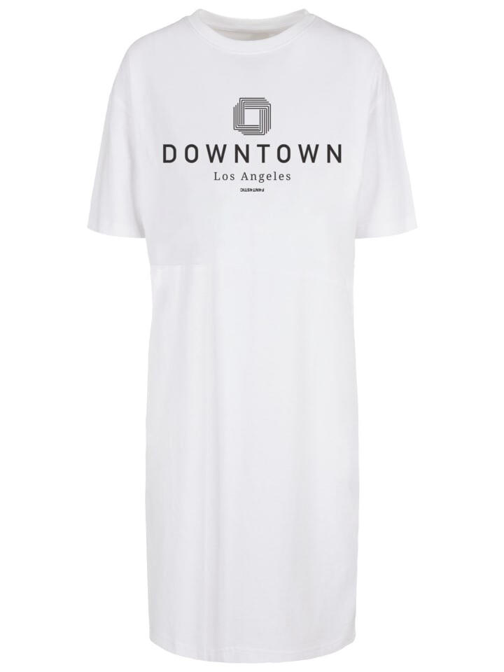 

Короткое платье F4NT4STIC Oversize Kleid Downtown LA, белый