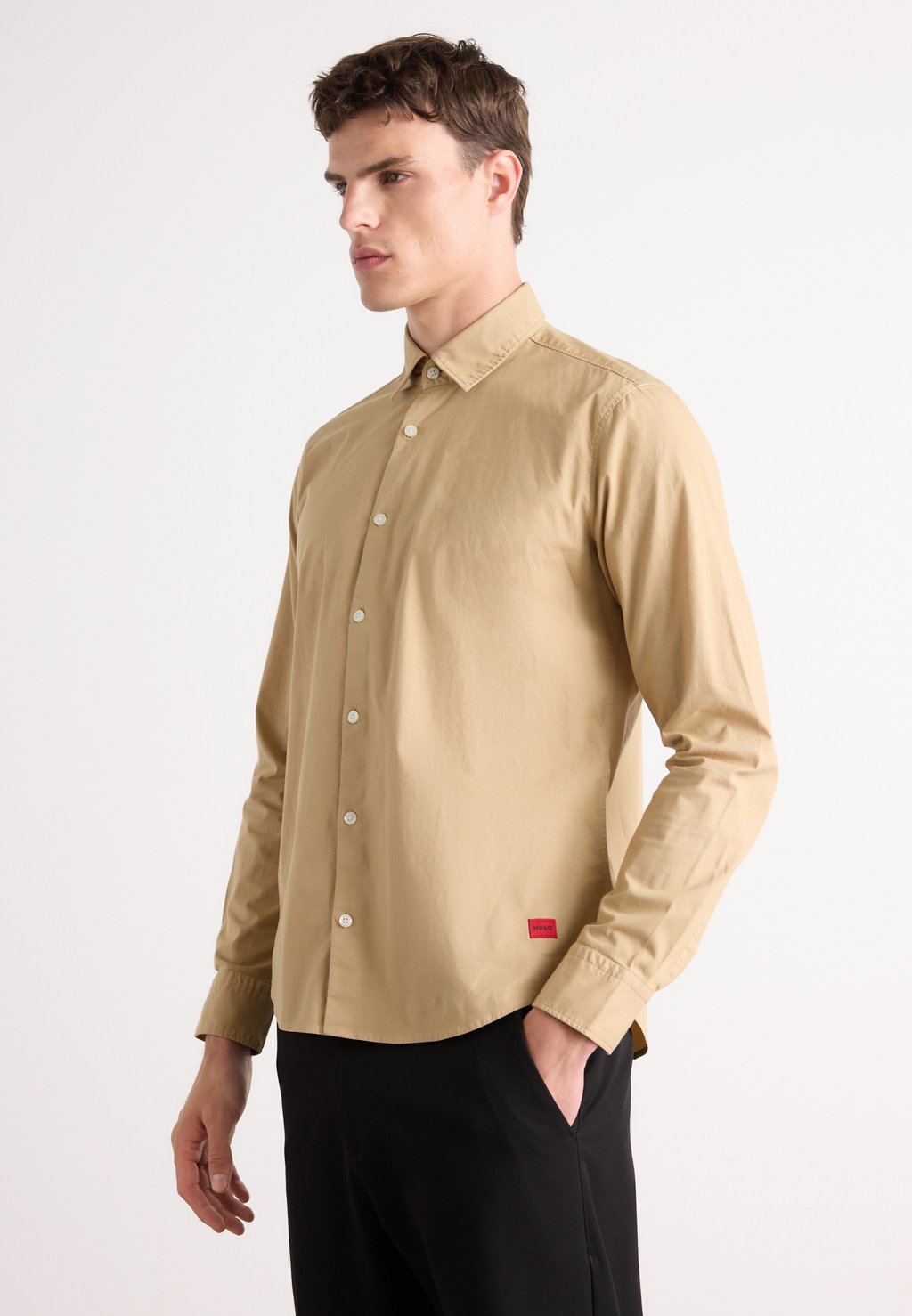 

Рубашка ERMO - Formal shirt HUGO, бежевый