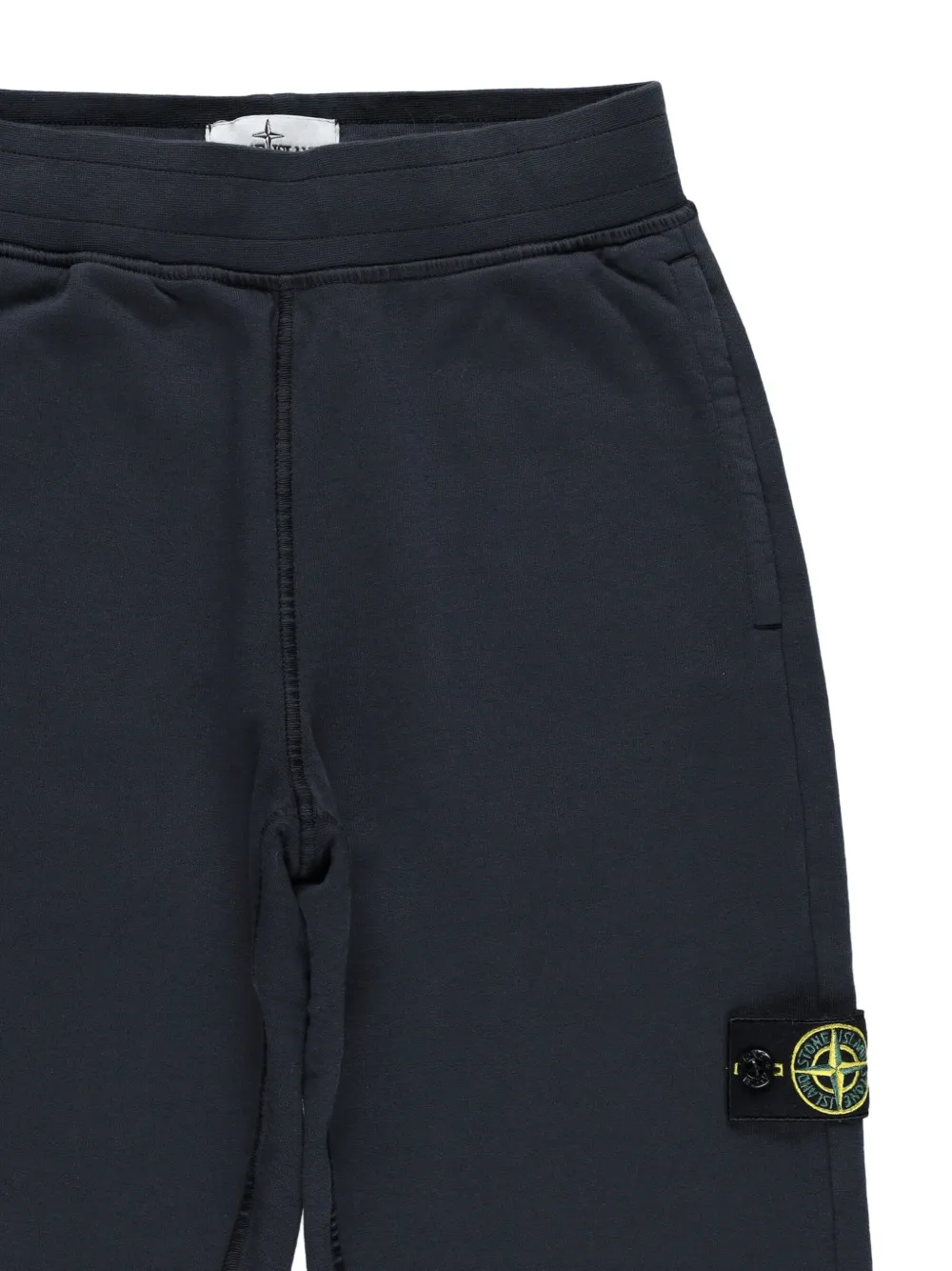 Спортивные брюки с накладными карманами Stone Island Junior, синий — фото 3