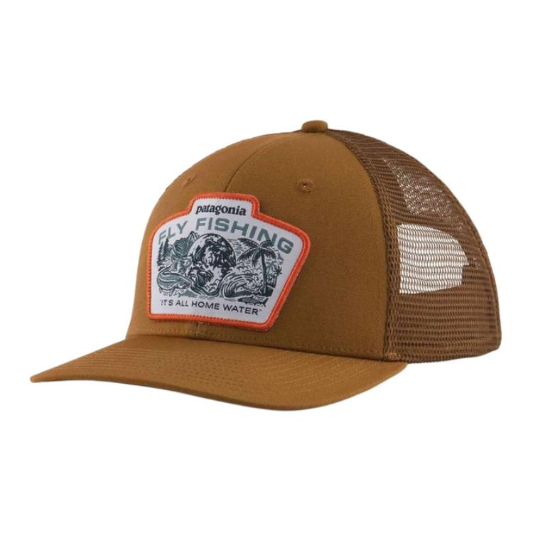 

Patagonia Переработанная вязаная бейсболка унисекс коричневая, Brown