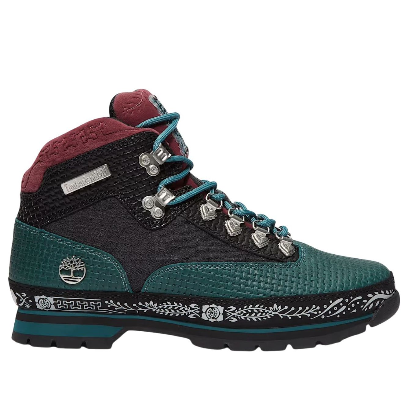 Timberland Euro Hiker Mid 'Dia de los Muertos Teal' — фото 2
