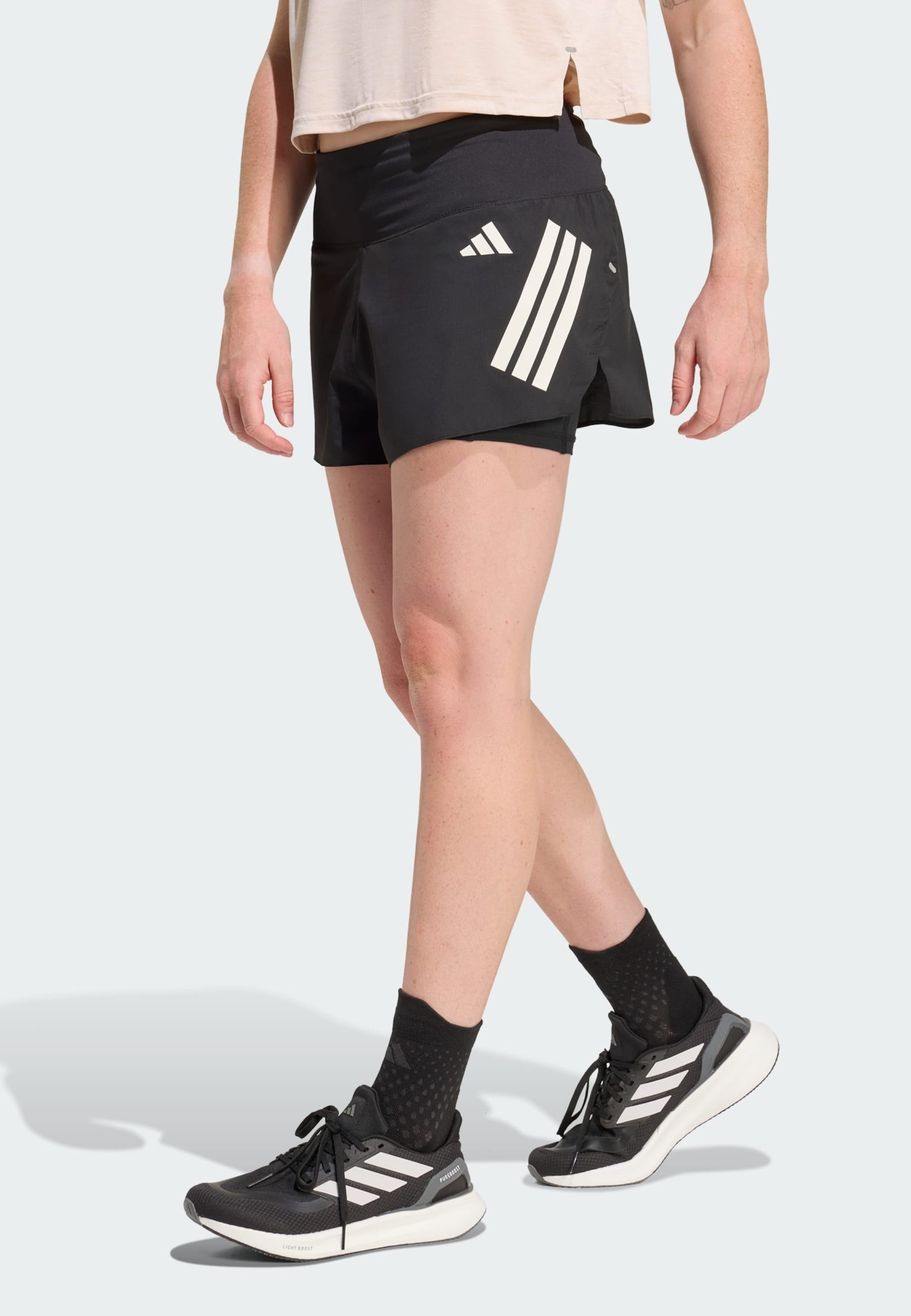 Adidas Performance Шорты для тренировок Regular 'Adi365 Formotion' в черном цвете — фото 2