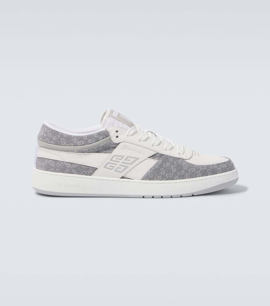 

G Move кожаные и джинсовые кроссовки Givenchy, Grey/White