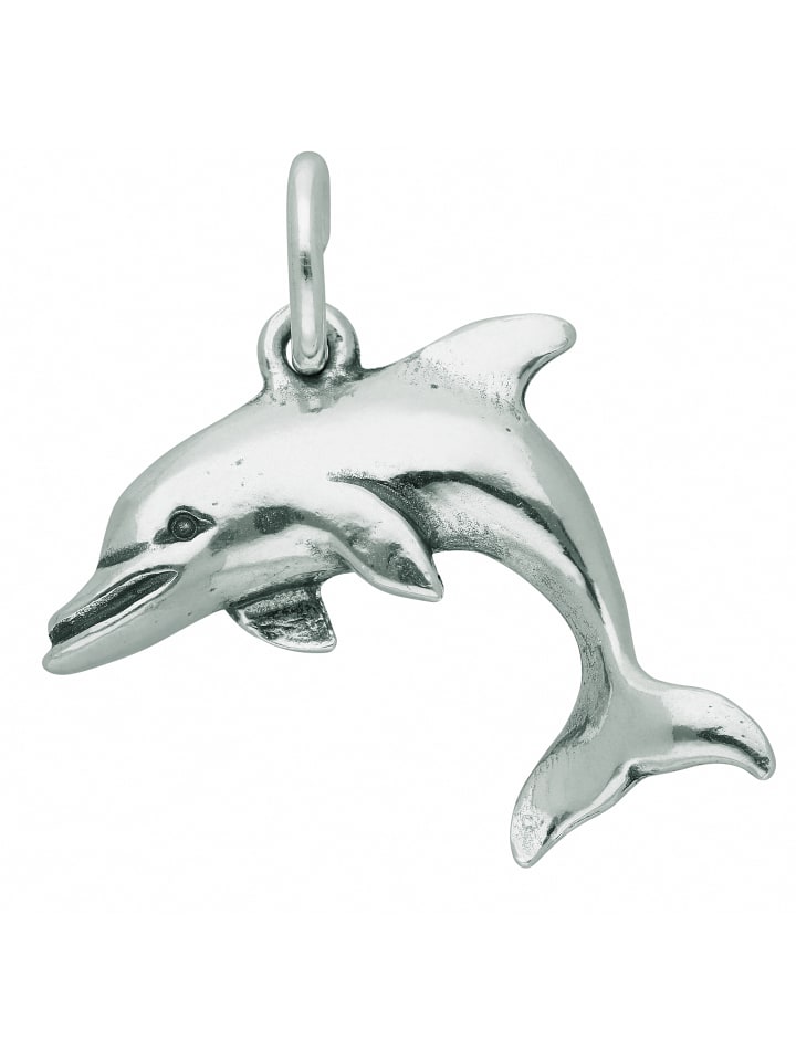 

Adeliás Женский кулон в виде дельфина из серебра 925 пробы
