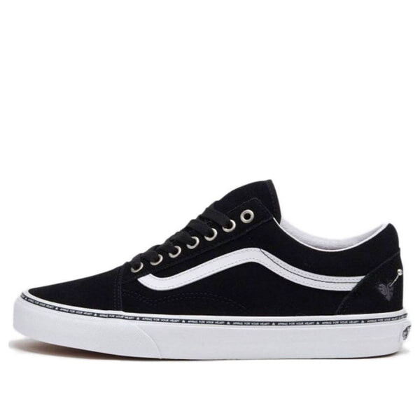 

Кроссовки valentine's heart old skool 'love is kind' Vans, черный