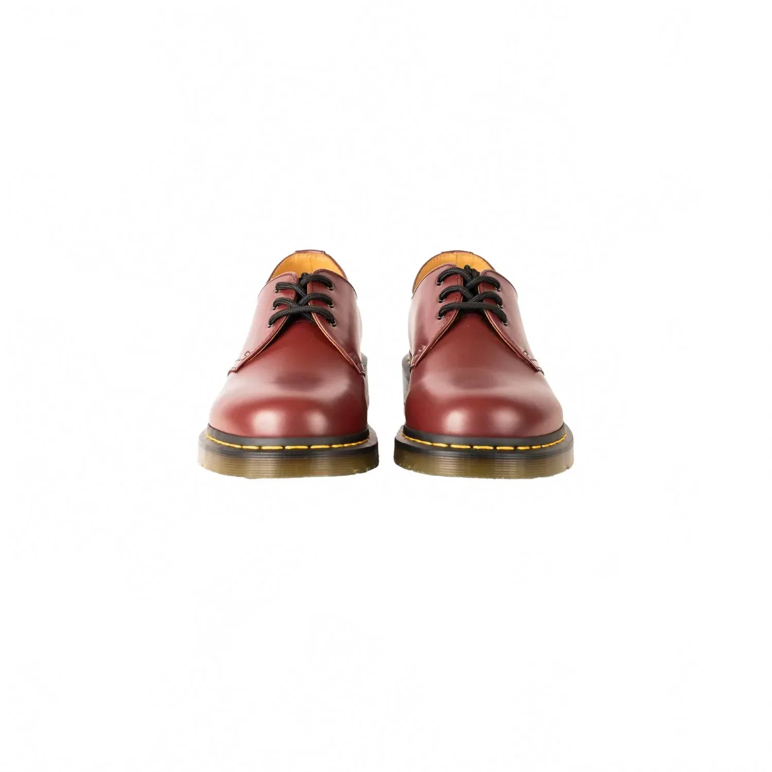 Dr Martens Мужские оксфордские туфли 1461 вишнево-красного цвета — фото 3