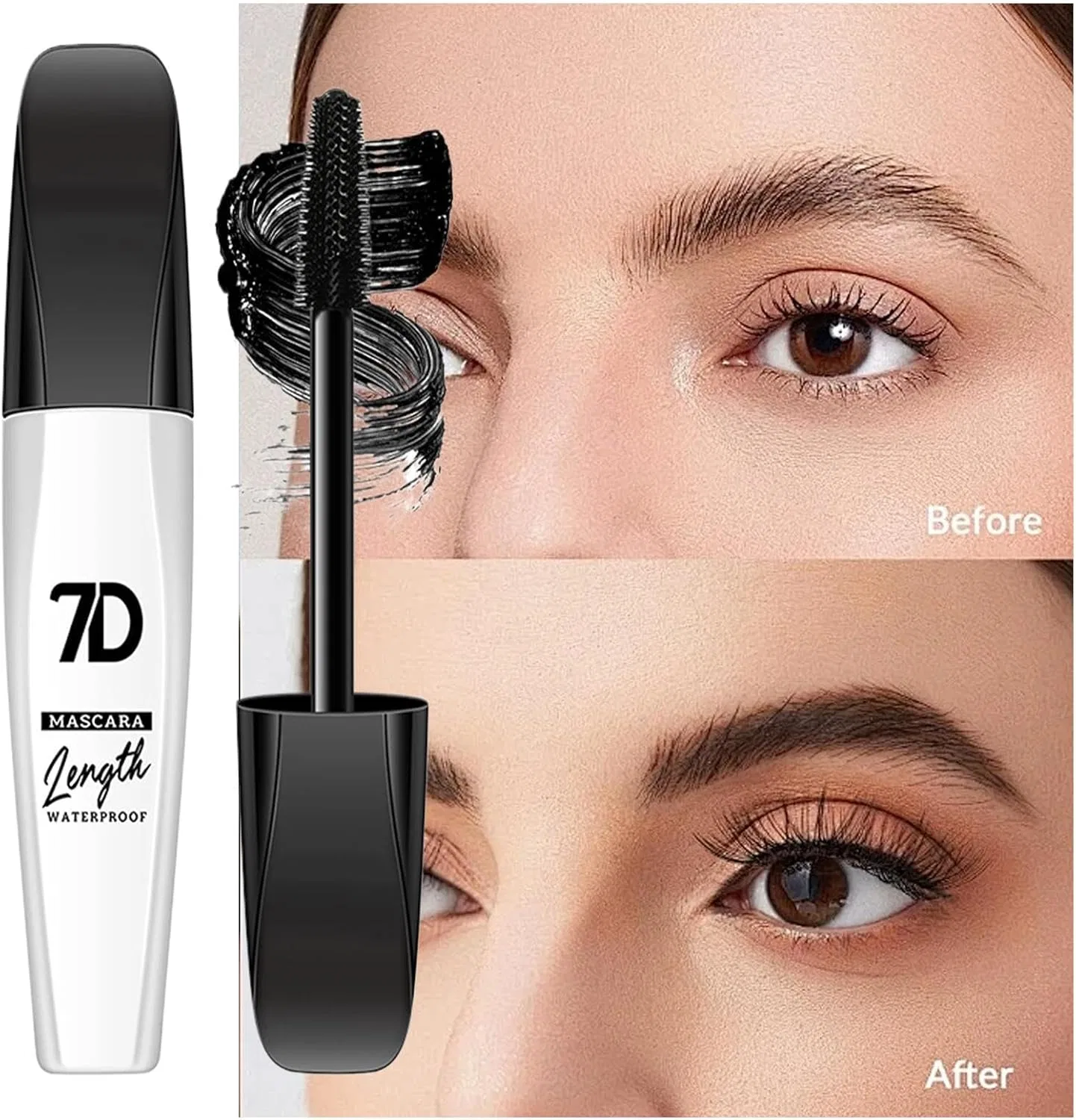 Тушь для ресниц водостойкая Prime Mascara 10 мл — фото 3