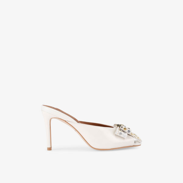 Мюли на каблуке Kurt Geiger London Белгравия кожаные, мультиколор