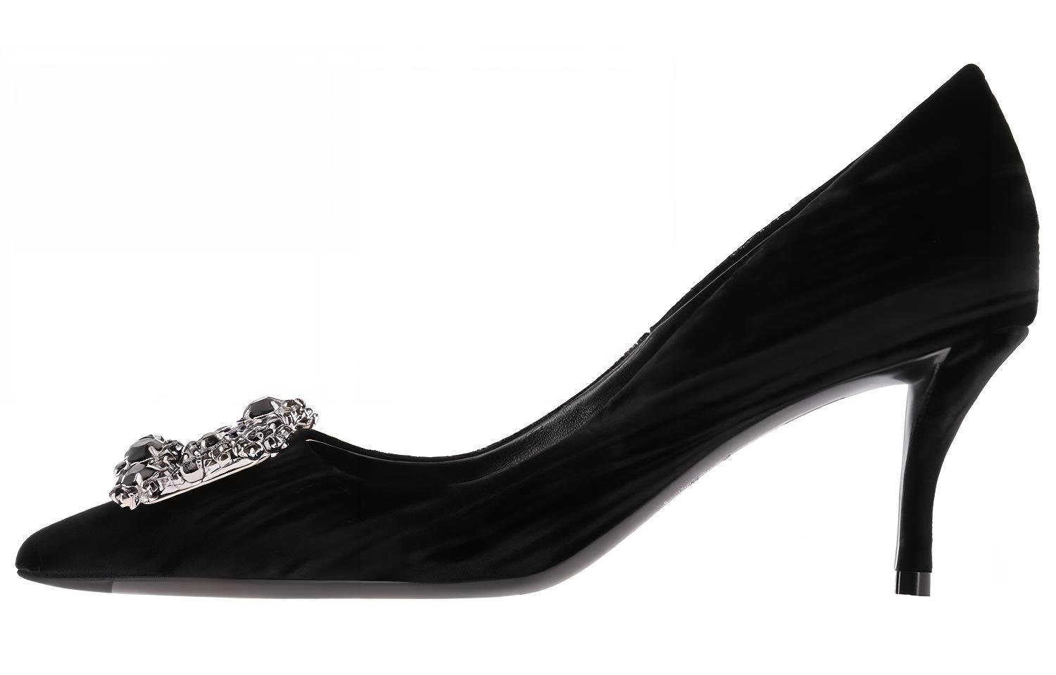 Roger Vivier Туфли на тонком каблуке высотой 6,5 см, женские, черные