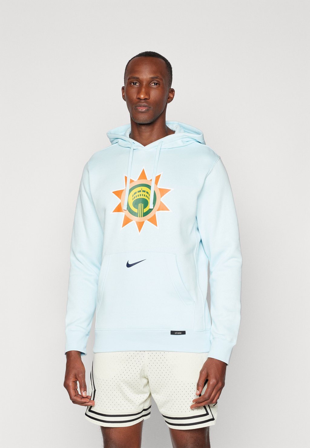 

Толстовка с капюшоном NBA CITY EDITION SAN ANTONIO SPURS HOODY Nike Performance, синий