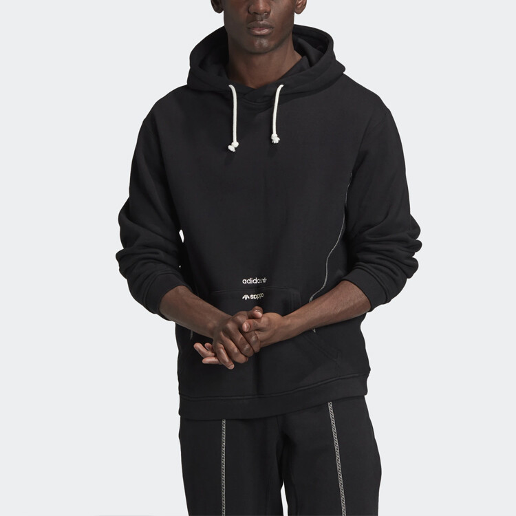 Adidas Originals Мужская толстовка, цвет Black — фото 3