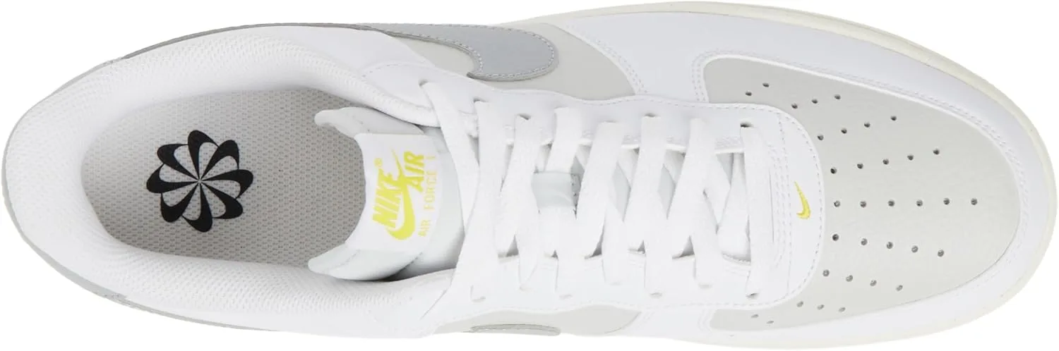 Мужские кроссовки Nike Air Force 1 '07 NN, белый/серый — фото 3