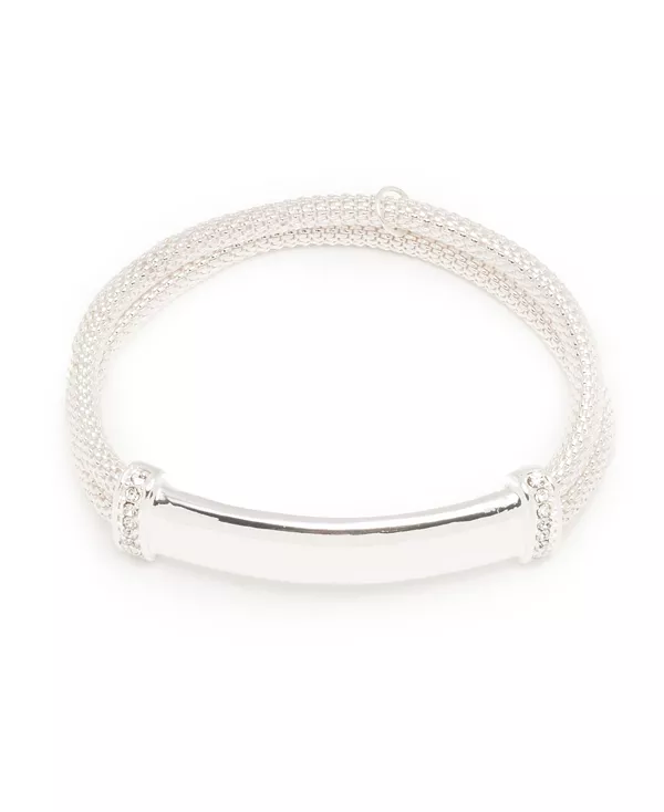 

Браслет-Растяжка в коробке Nine West, silver-tone