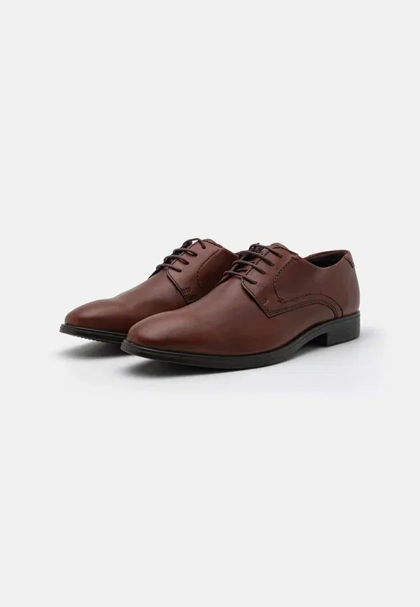 Ботинки smart lace ups Ecco, темно-коричневый — фото 4