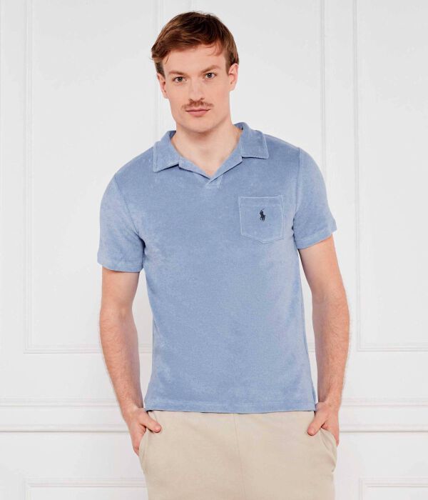 

Рубашка поло Regular fit frotinis audinys Polo Ralph Lauren, синий