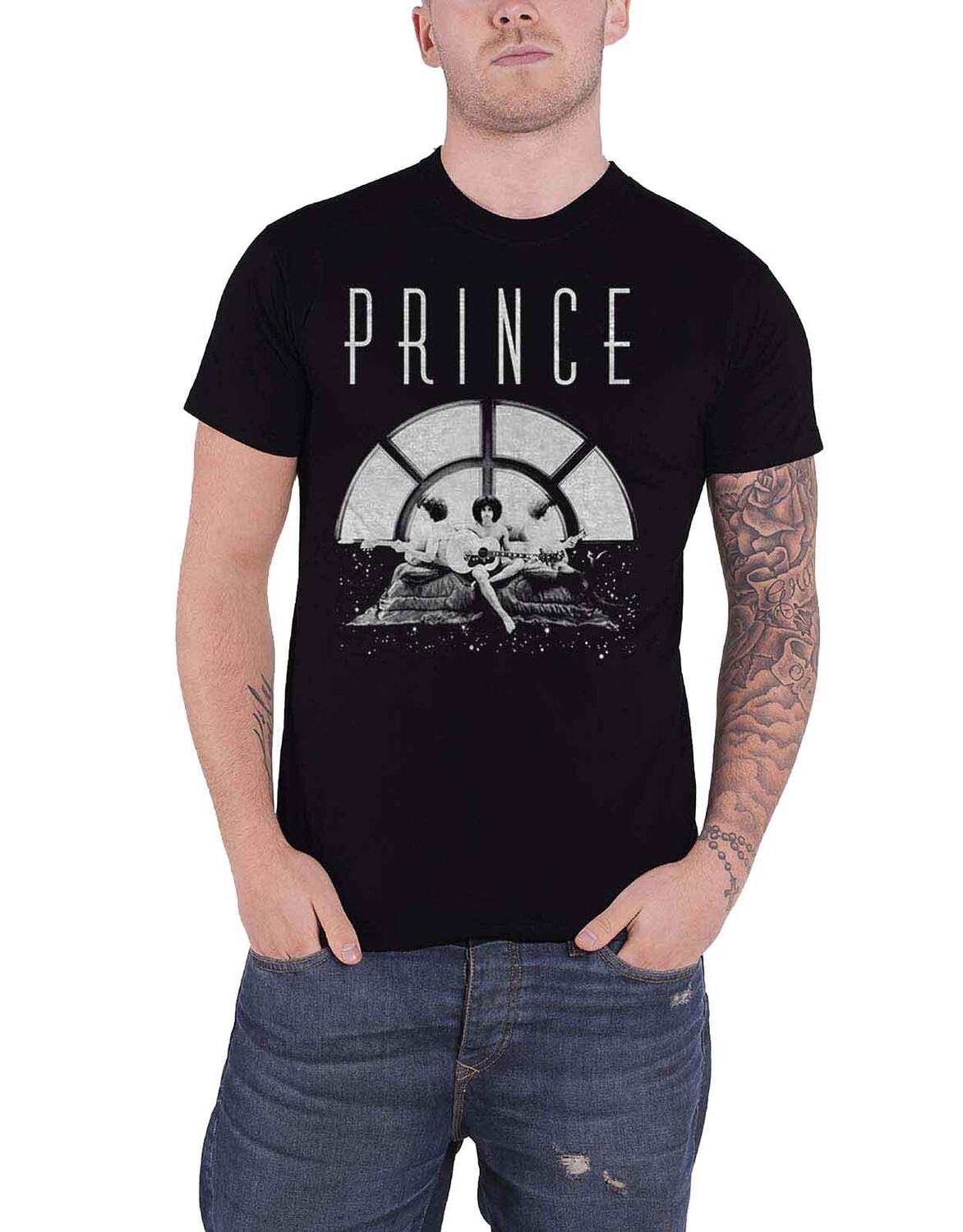 

Тройная футболка For You Prince, черный
