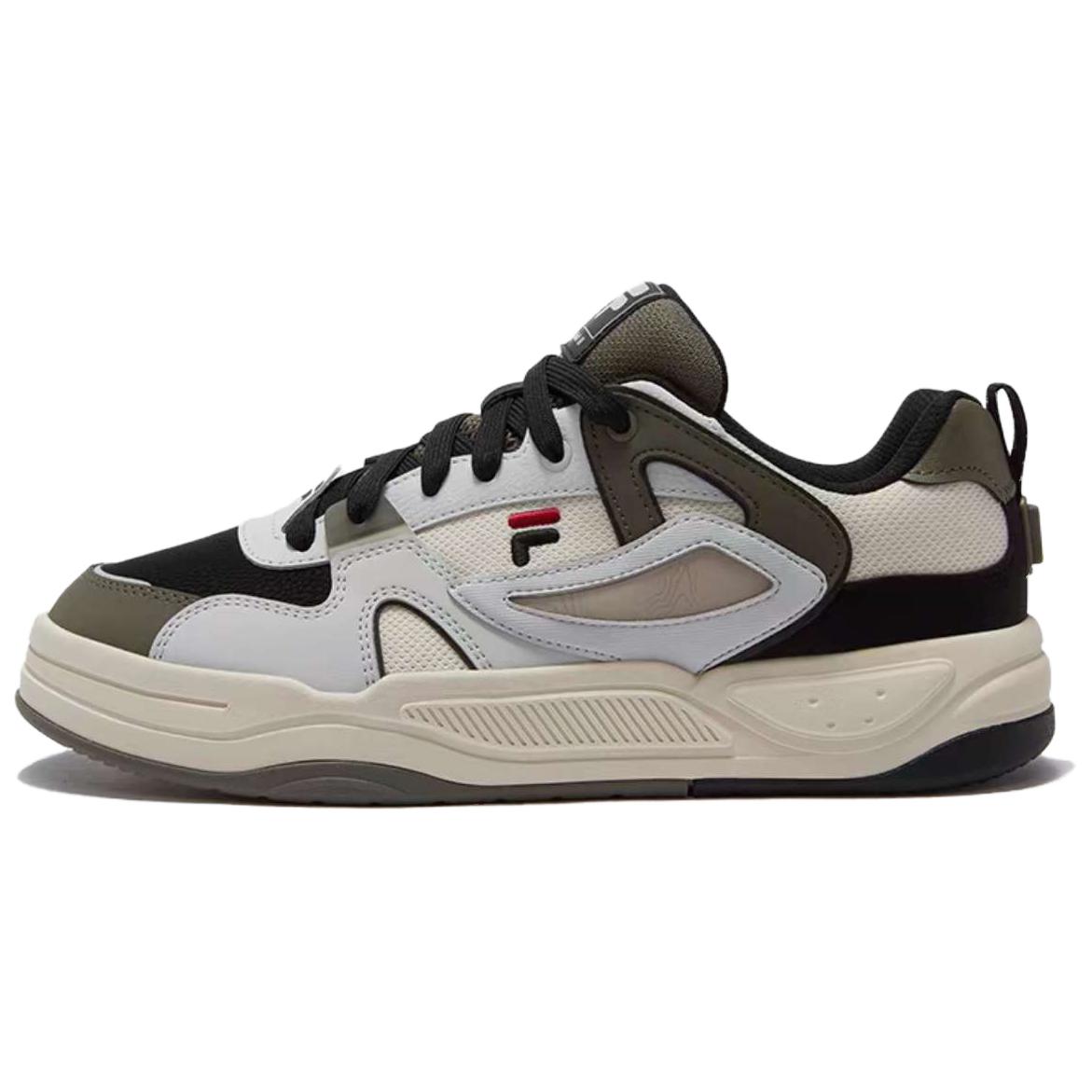 

FILA FUSION Низкие кроссовки для скейтбординга BANK II, износостойкие, мужские, белые, коричневые