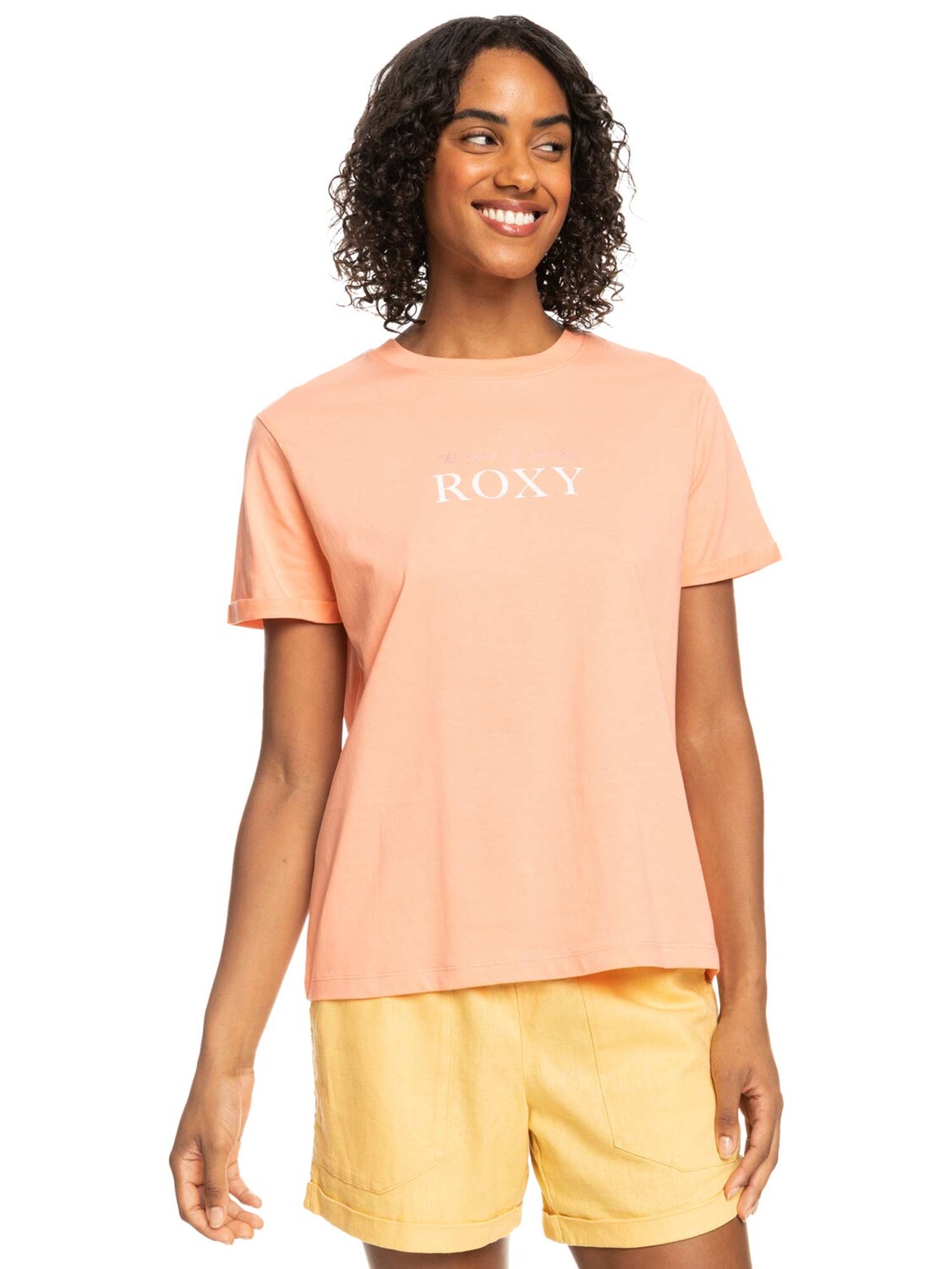 

Футболка Roxy NOON OCEAN, розовый