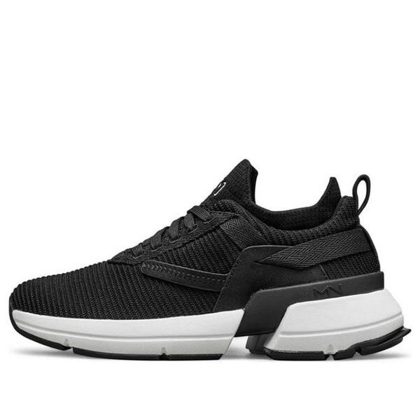 Кроссовки split running shoes black/white Skechers, черный