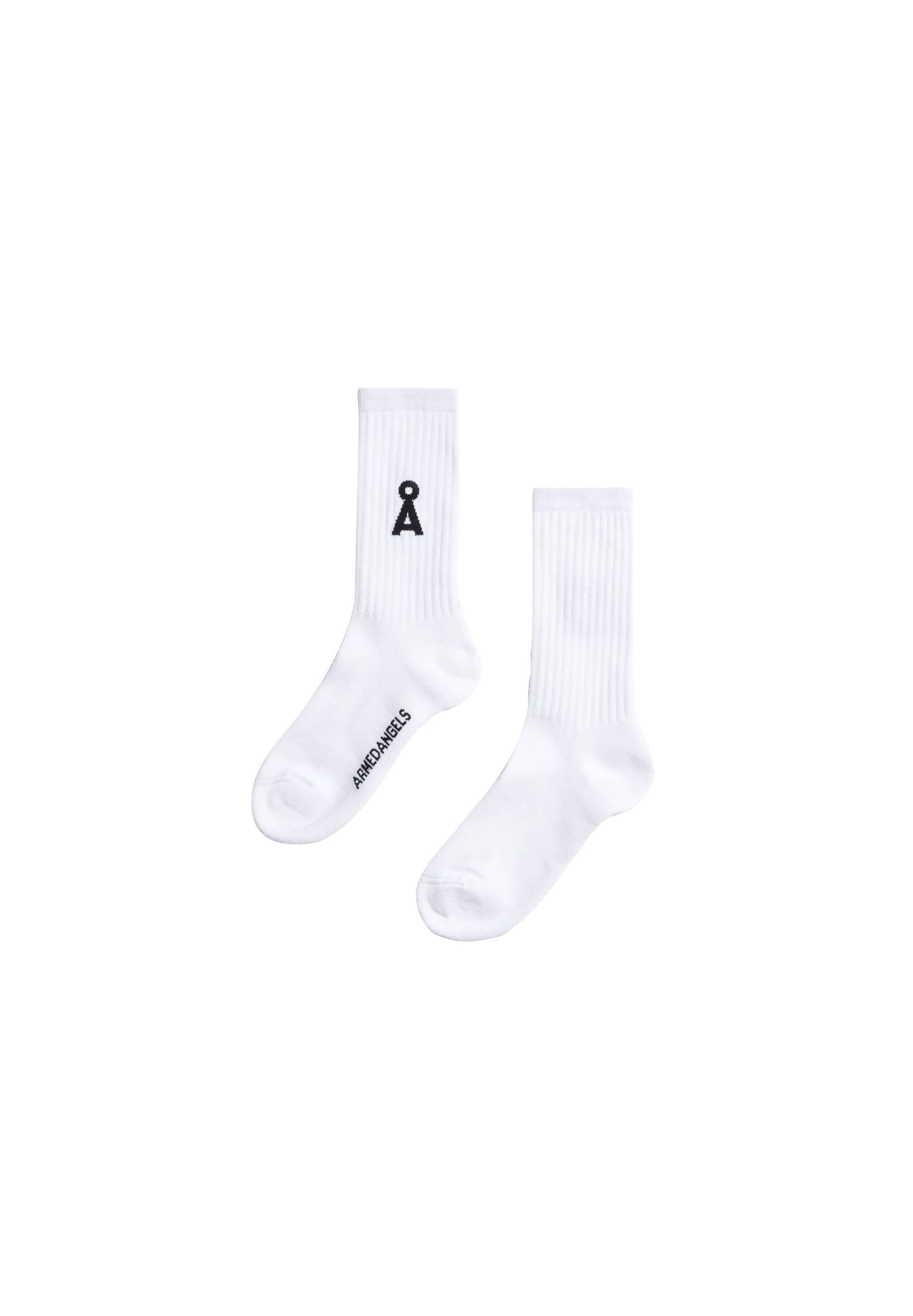 

ARMEDANGELS Носки 'SAAMUS BOLD' в белом цвете