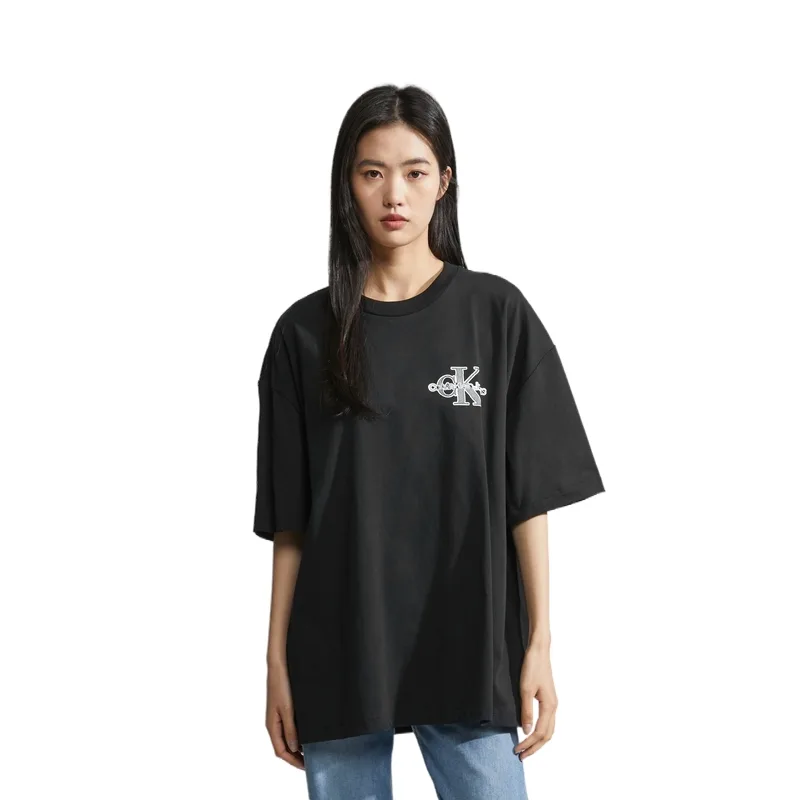 Calvin Klein Футболка унисекс Space Black — фото 4