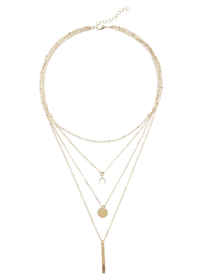 

LASCANA Колье с подвеской золотого цвета